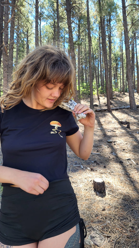 🍄 Mycelial Jump 🐸 - Crop Top